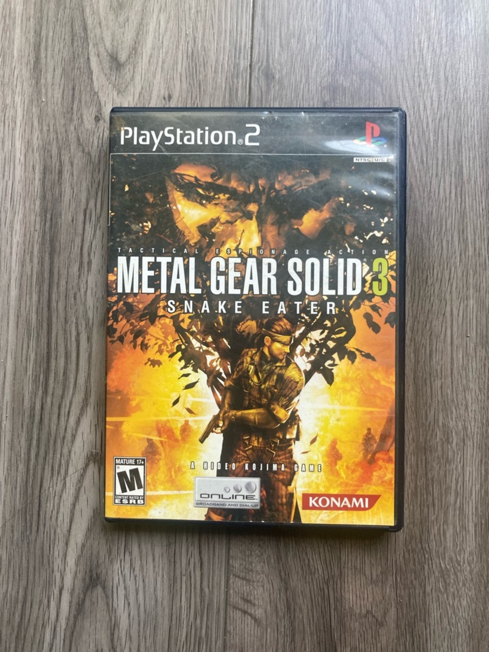 Metal Gear Solid 3: Snake Eater for PlayStation 2 Manual Included